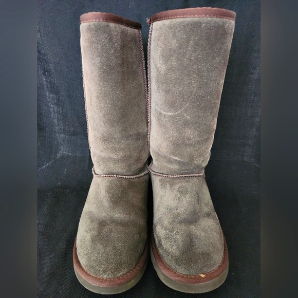UGG Australia Classic Tall Brown Sheep Skin Wool Lined Boots 5815 Women’s 7 EUC - Picture 5 of 12
